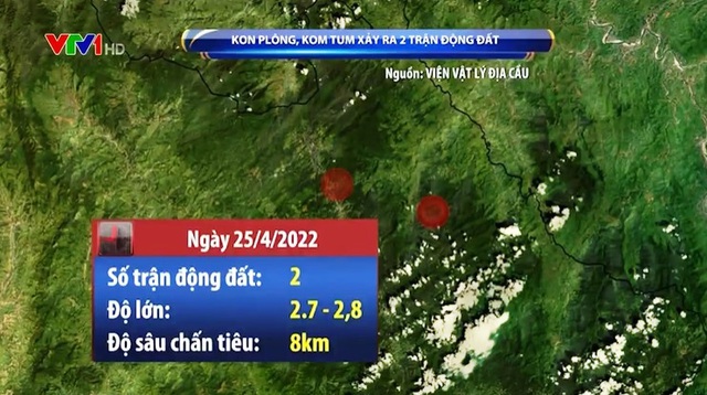 Tiếp tục thêm 2 trận động đất ở Kon Tum đêm 27/4 - Ảnh 3.