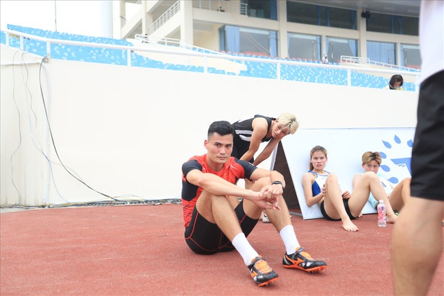 Quach Cong Lich had a problem at the pre-SEA Games athletics tournament - Photo 1.