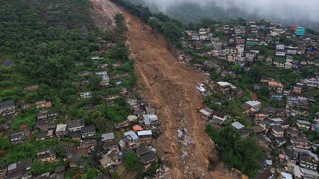Lũ quét gây sạt lở đất nghiêm trọng tại Brazil, ít nhất 14 người thiệt mạng - Ảnh 1.