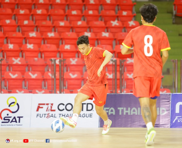Vietnam futsal team closes the official list to attend the 2022 Southeast Asian futsal tournament - Photo 7.