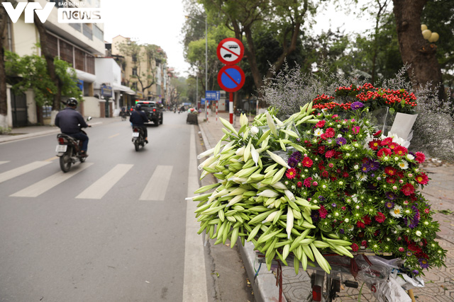 Hà Nội: Hoa loa kèn xuống phố, báo hiệu mùa hè sắp tới - Ảnh 1.