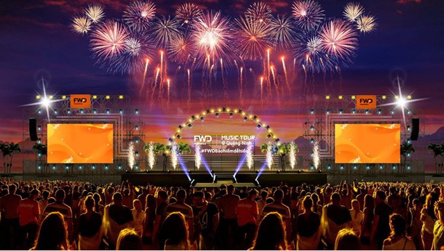 FWD Music Tour 2022 officially returns in Quang Ninh - Photo 1.