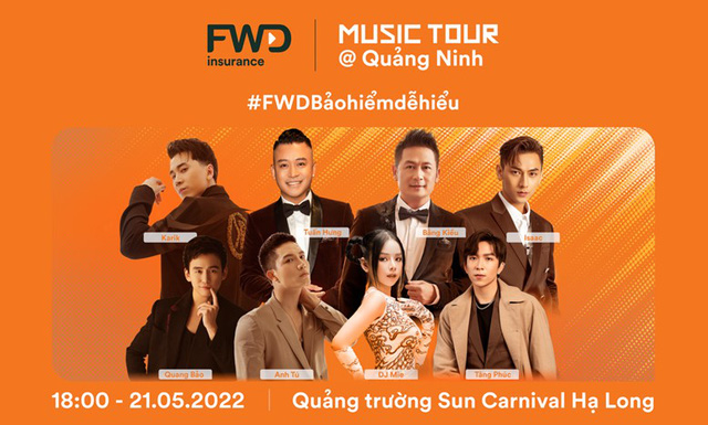 FWD Music Tour 2022 chính thức trở lại tại Quảng Ninh - Ảnh 2.