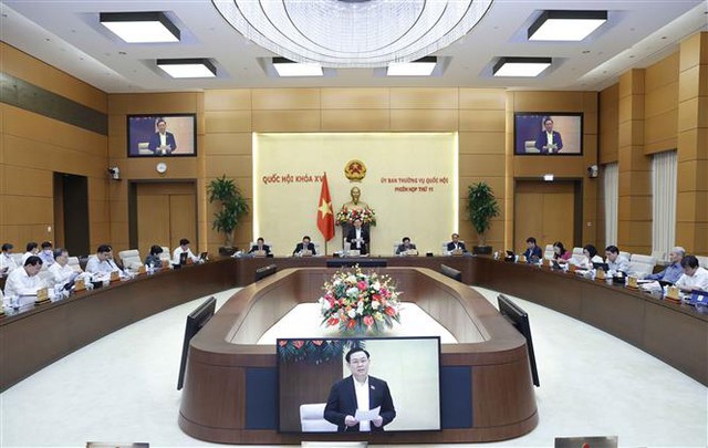 Khai mạc Phiên họp thứ 11 của Ủy ban Thường vụ Quốc hội - Ảnh 2.