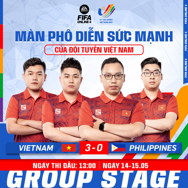 Thi đấu xuất sắc, Việt Nam tiến vào vòng chung kết FIFA Online 4 tại SEA Games 31 - Ảnh 1.
