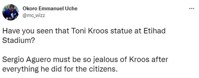 Aguero statue is criticized for... like Kroos - Photo 5.