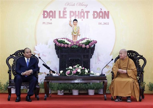Chủ tịch nước: Phật giáo có vai trò rất quan trọng trong việc hộ quốc, an dân - Ảnh 5.