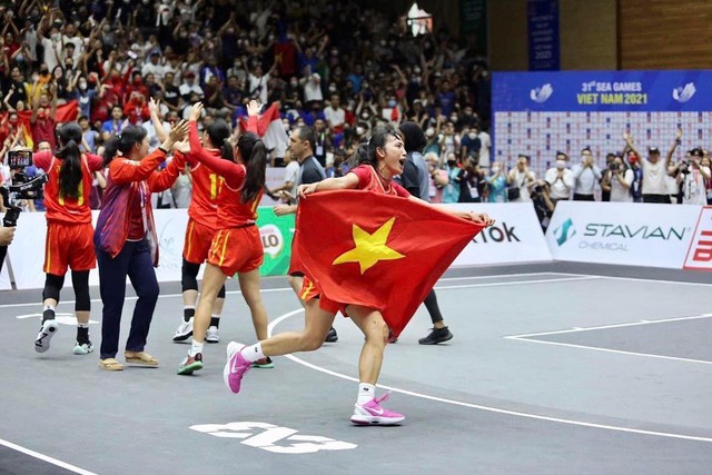 Vietnamese basketball makes history in 3x3 SEA Games content 31 - Photo 2.