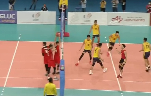 Losing to Indonesia, the Vietnamese men's volleyball team missed the golden dream of the SEA Games - Photo 1.