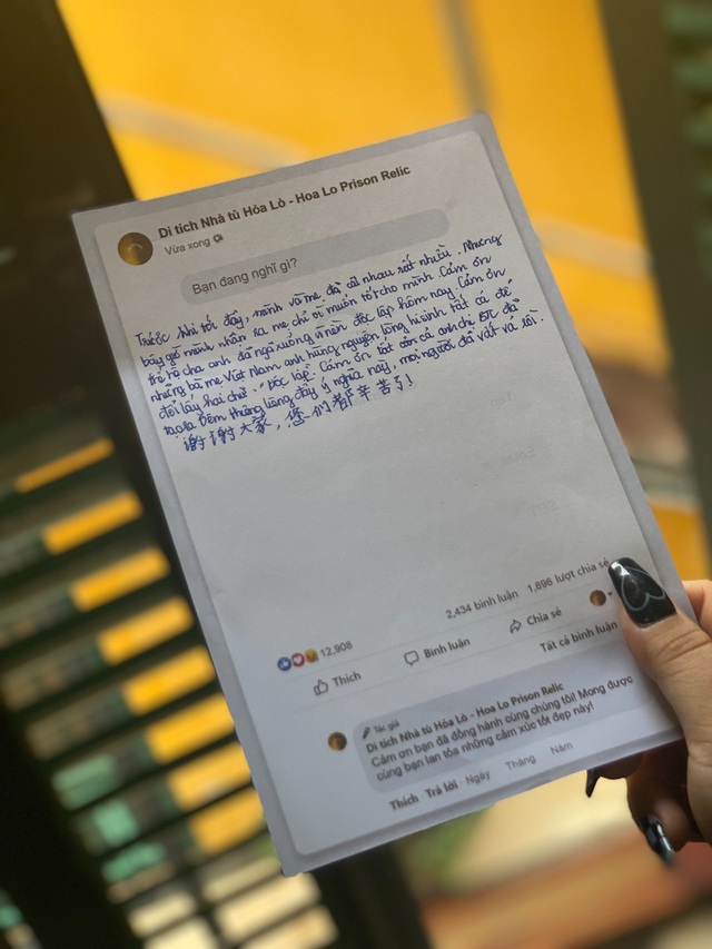 Nhật ký tour đêm ở nhà tù Hỏa Lò: Lời nhắn gửi từ những vị khách - Ảnh 8.