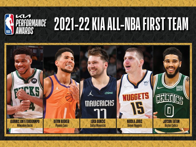 NBA công bố đội hình tiêu biểu mùa giải 2021/22 - Ảnh 1.