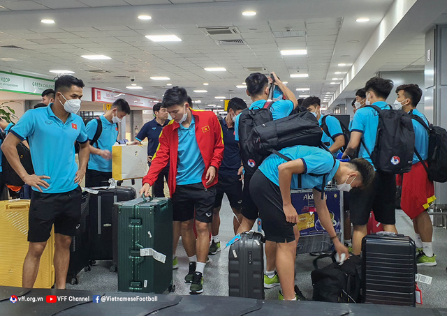 U23 Việt Nam đã có mặt tại Tashkent, sẵn sàng cho cuộc hành trình mới - Ảnh 5.