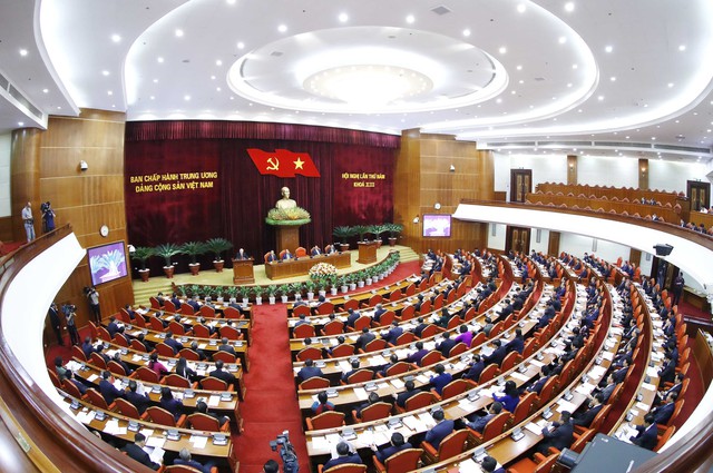 Tổng Bí thư Nguyễn Phú Trọng: Tăng cường xây dựng, chỉnh đốn Đảng và hệ thống chính trị - Ảnh 2.