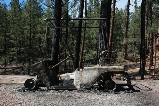 Tổng thống Mỹ Biden phê chuẩn tuyên bố thảm họa do cháy rừng ở bang New Mexico - Ảnh 9.
