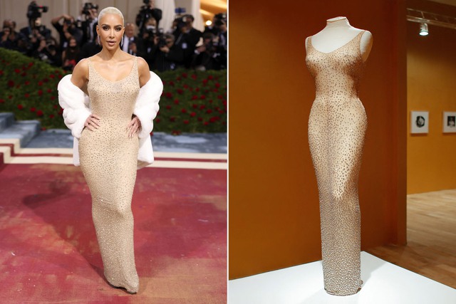 Marilyn Monroe sẽ chấp nhận khoảnh khắc Kim Kardashian mặc váy của mình tại Met  Gala 2022" | VTV.VN