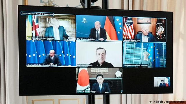 Lãnh đạo các nước G7 cam kết hỗ trợ Ukraine - Ảnh 1.