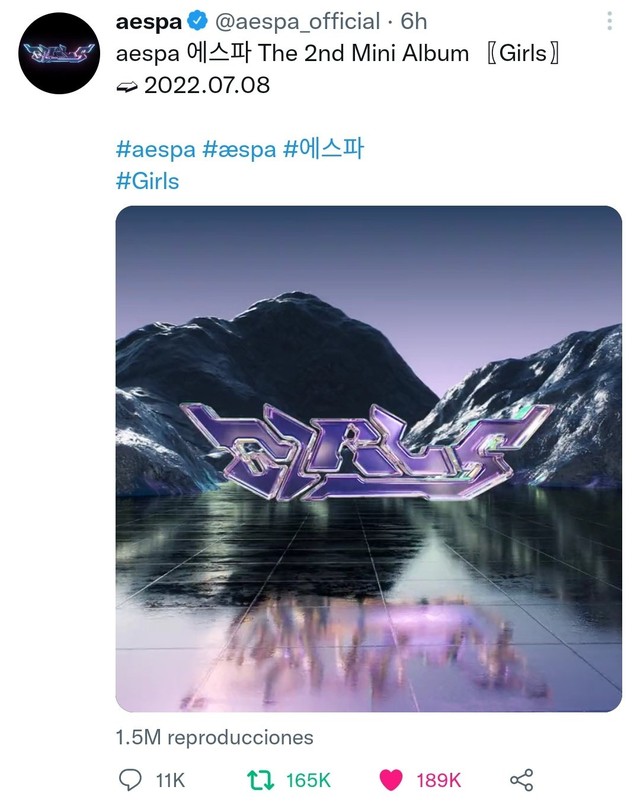 aespa xác nhận ra mắt mini album thứ 2 - Ảnh 1.