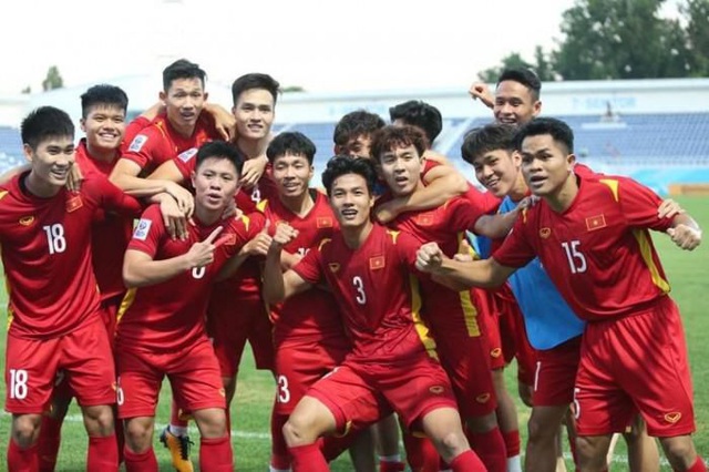 U23 Vietnam benefits greatly before the quarter-finals of U23 Asia 2022 - Photo 1.