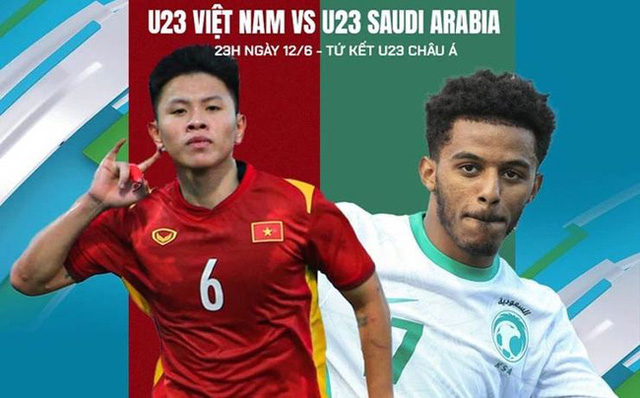 U23 Saudi Arabia vs U23 Việt Nam: 23h00 hôm nay trực tiếp trên VTV6 và VTVGo - Ảnh 1.