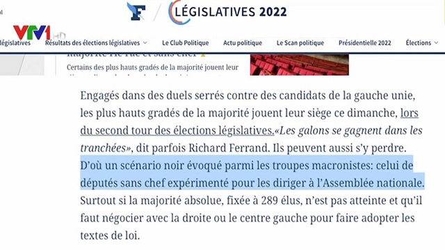Nước Pháp bước vào cuộc bầu cử Quốc hội vòng hai - Ảnh 1.