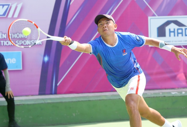 Lý Hoàng Nam giành hat-trick danh hiệu tại giải quần vợt M15 Tây Ninh - Ảnh 1.