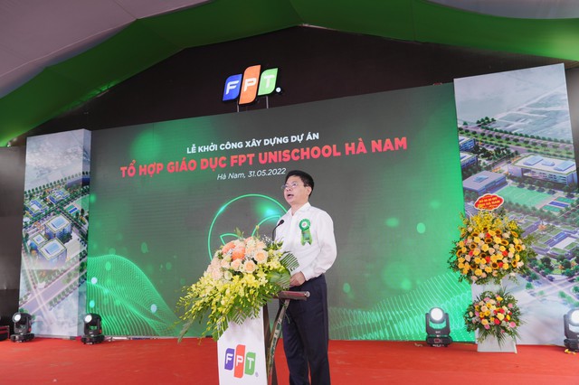 Groundbreaking ceremony of FPT UniSchool Ha Nam Education Complex - Photo 2.