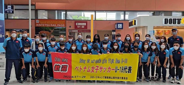 ĐT U18 nữ QG bắt đầu tập luyện tại Nhật Bản - Ảnh 3.