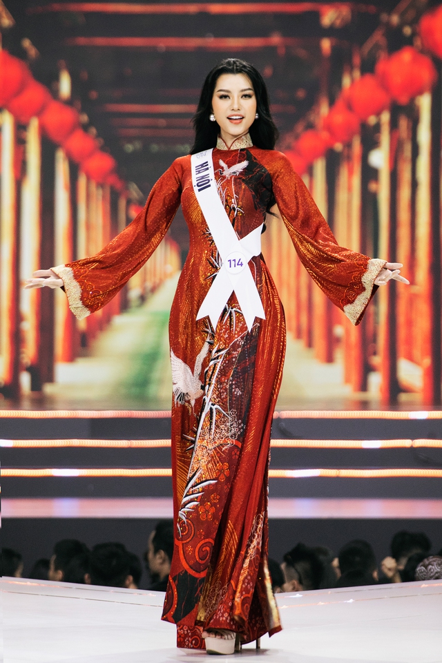 Top 41 Hoa hậu Hoàn vũ Việt Nam 2022 cuốn hút tại Bán kết - Ảnh 9.