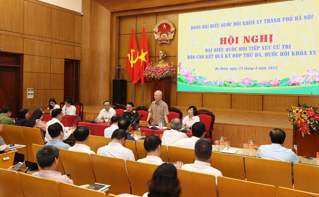 ĐBQH, Tổng Bí thư Nguyễn Phú Trọng báo cáo cử tri về công tác kỷ luật cán bộ - Ảnh 5.