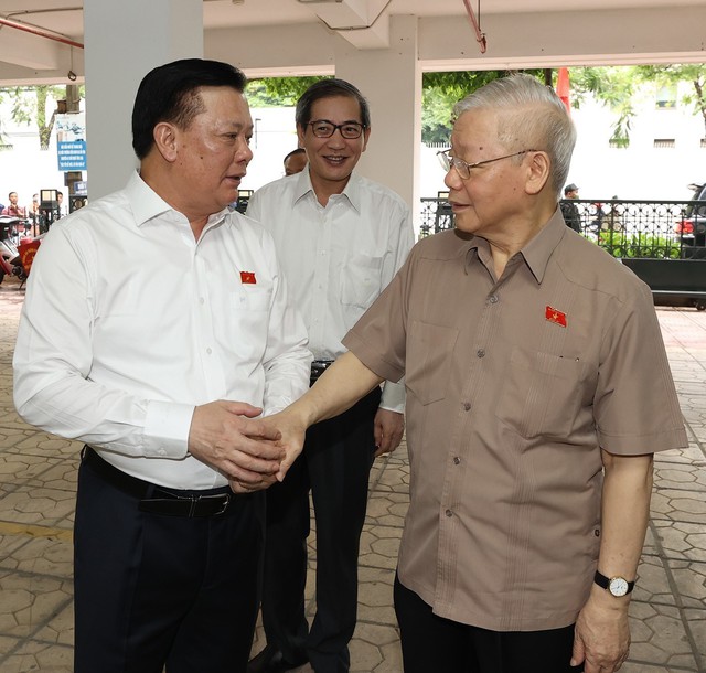 ĐBQH, Tổng Bí thư Nguyễn Phú Trọng báo cáo cử tri về công tác kỷ luật cán bộ - Ảnh 2.