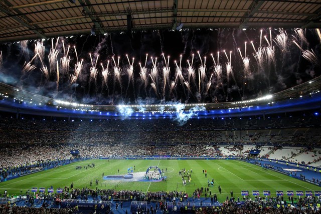 Sân Stade de France nâng cấp cải tạo chuẩn bị cho Olympic Paris 2024 - Ảnh 1.