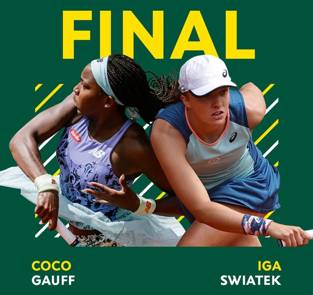 Coco Gauff confronts Iga Swiatek in the final of the French Open - Photo 2.