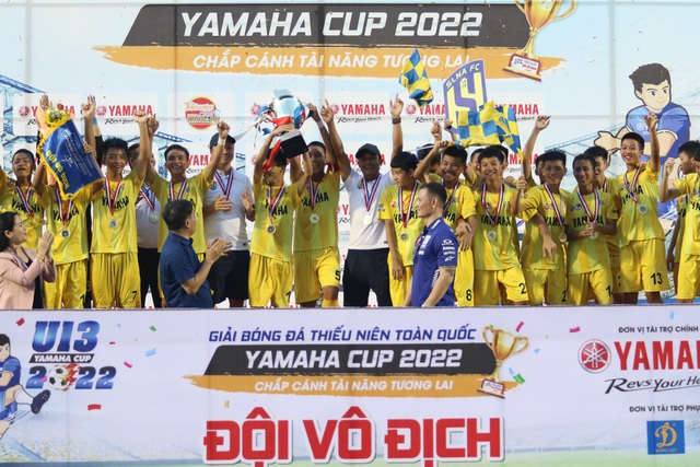 U13 Sông Lam Nghệ An vô địch giải Thiếu niên U13 Toàn quốc 2022 - Ảnh 2.