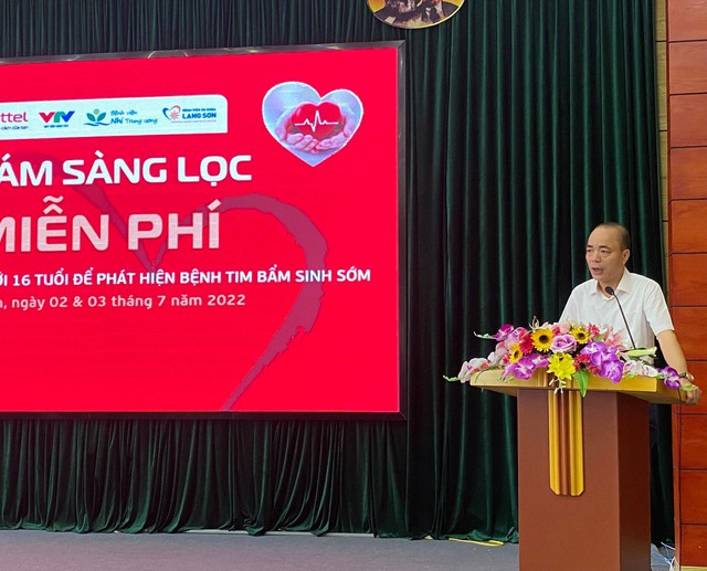 Chương trình “Trái tim cho em” tổ chức khám sàng lọc bệnh tim bẩm sinh tại tỉnh Lạng Sơn - Ảnh 4.