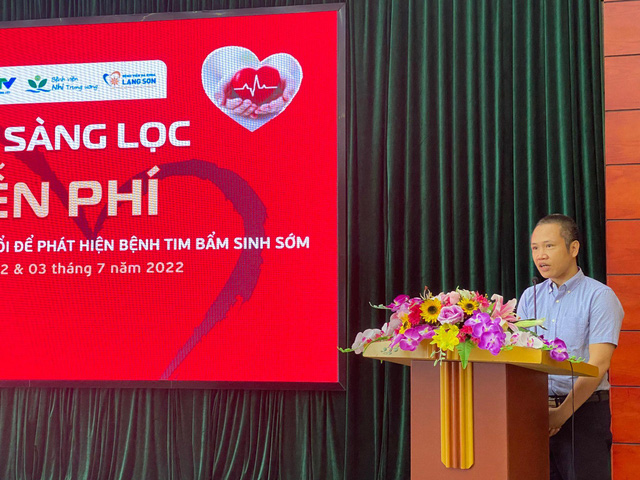 Chương trình “Trái tim cho em” tổ chức khám sàng lọc bệnh tim bẩm sinh tại tỉnh Lạng Sơn - Ảnh 5.