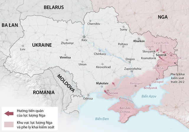 Gần 5 tháng chiến sự Nga - Ukraine, vẫn còn nhiều bất đồng chưa ...