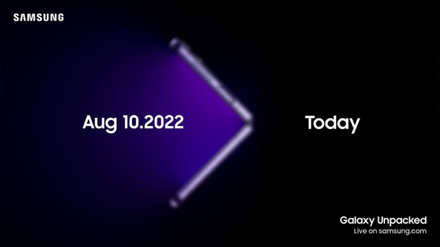Galaxy Z Flip 4 và Galaxy Z Fold 4 sẽ ra mắt ngày 10/8 - Ảnh 1.