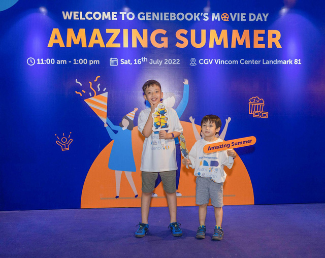 Học viên Geniebook tưng bừng tham gia ngày hội Movie Day - Amazing Summer - Ảnh 1.