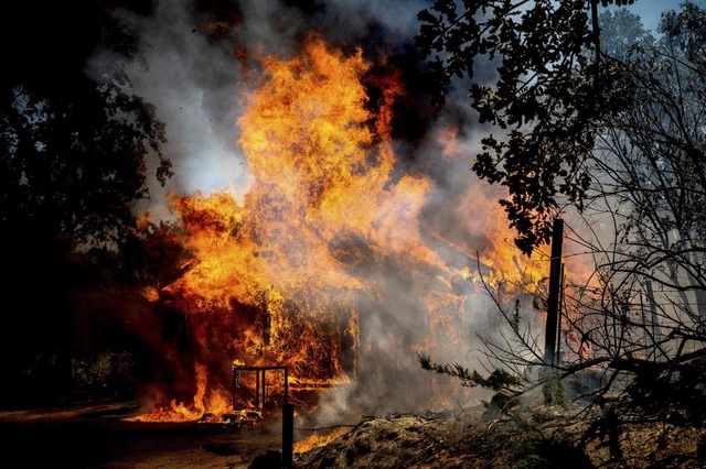 Hàng nghìn người phải sơ tán trong đám cháy rừng lớn nhất năm ở California - Ảnh 6.