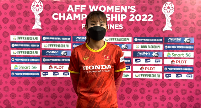 Chương Thị Kiều: Hi vọng ĐT nữ Việt Nam có thể tạo được ấn tượng tại AFF Cup 2022 - Ảnh 1.