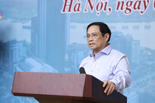 Thủ tướng Phạm Minh Chính chủ trì Hội nghị thúc đẩy phát triển nhà ở xã hội - Ảnh 1.