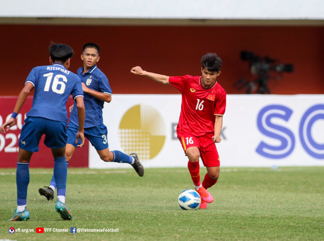 Thắng thuyết phục Thái Lan, U16 Việt Nam vào chung kết giải vô địch U16 Đông Nam Á 2022 - Ảnh 2.