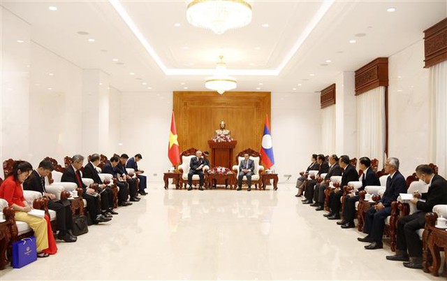 Việt Nam - Lào tăng cường hợp tác trong lĩnh vực tòa án - Ảnh 1.