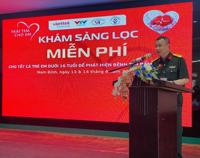 Chương trình “Trái tim cho em” tổ chức khám sàng lọc bệnh tim bẩm sinh tại tỉnh Nam Định - Ảnh 3.