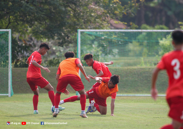 U16 Việt Nam hoàn tất khâu chuẩn bị cho trận gặp U16 Philippines - Ảnh 1.