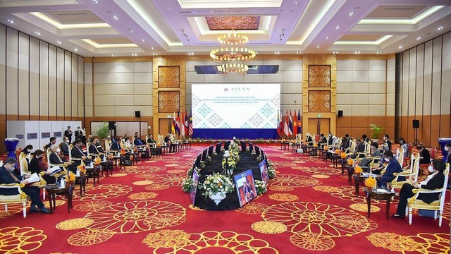 Hội nghị Bộ trưởng Ngoại giao ASEAN: Nỗ lực triển khai các cam kết thúc đẩy quyền con người - Ảnh 1.