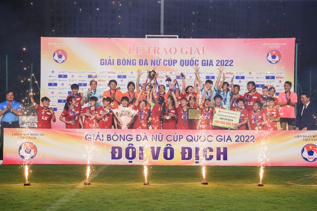 TP.HCM I lên ngôi vô địch giải bóng đá Nữ Cúp Quốc gia 2022 - Ảnh 6.