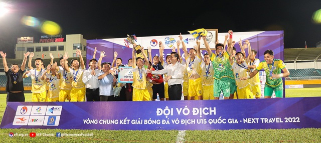 U15 Sông Lam Nghệ An vô địch giải U15 Quốc gia - Ảnh 7.