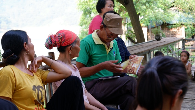 Quỹ Tấm lòng Việt tổ chức hoạt động bảo tồn di sản diễn xướng Pộ Mẹnh 