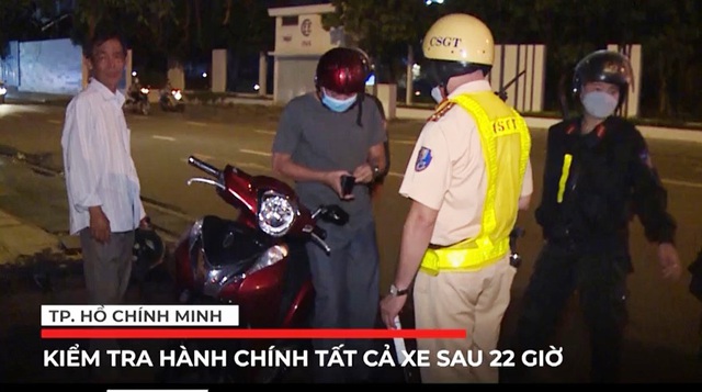 TP Hồ Chí Minh: Kiểm tra hành chính tất cả xe sau 22h - Ảnh 1.